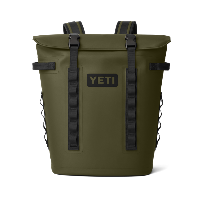 Yeti Hopper M20 Backpack Soft Cooler - Olive/black Wv red/dk gray