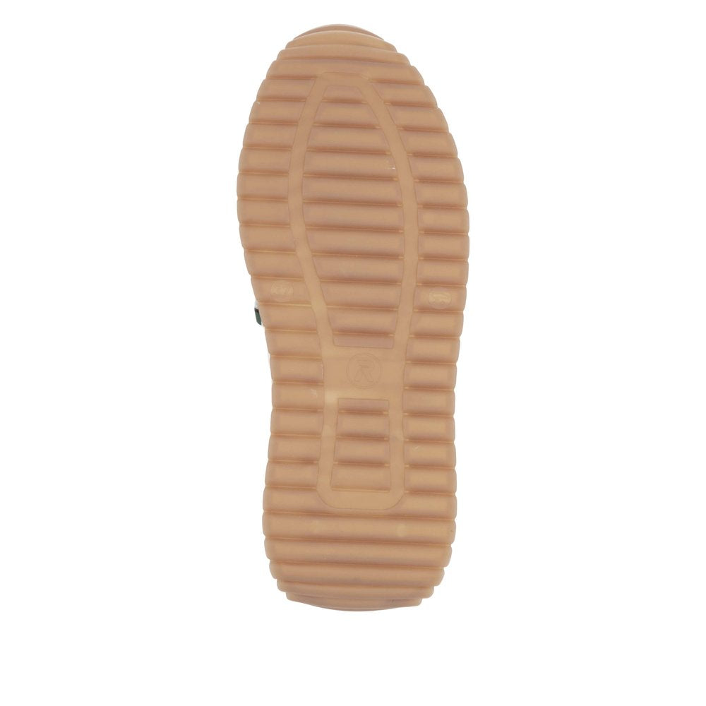 Rieker Women's Joy Shoe - Bottlegreen/Offwhite Bottlegreen/Offwhite