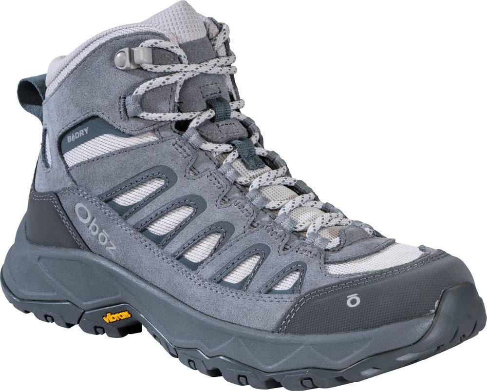Oboz Footwear Sawtooth Ascent Mid B-dry Gray owl