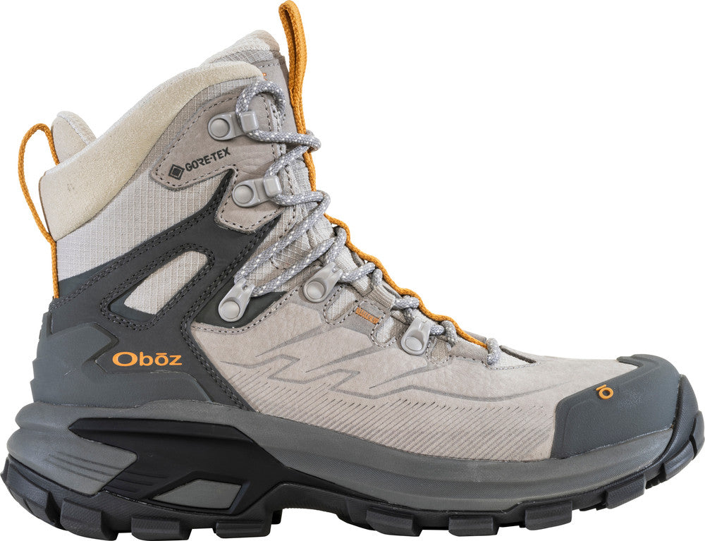Oboz Footwear Womens Bridger Ridge Mid GTX Waterproof Boot - Drizzle Drizzle / / MEDIUM