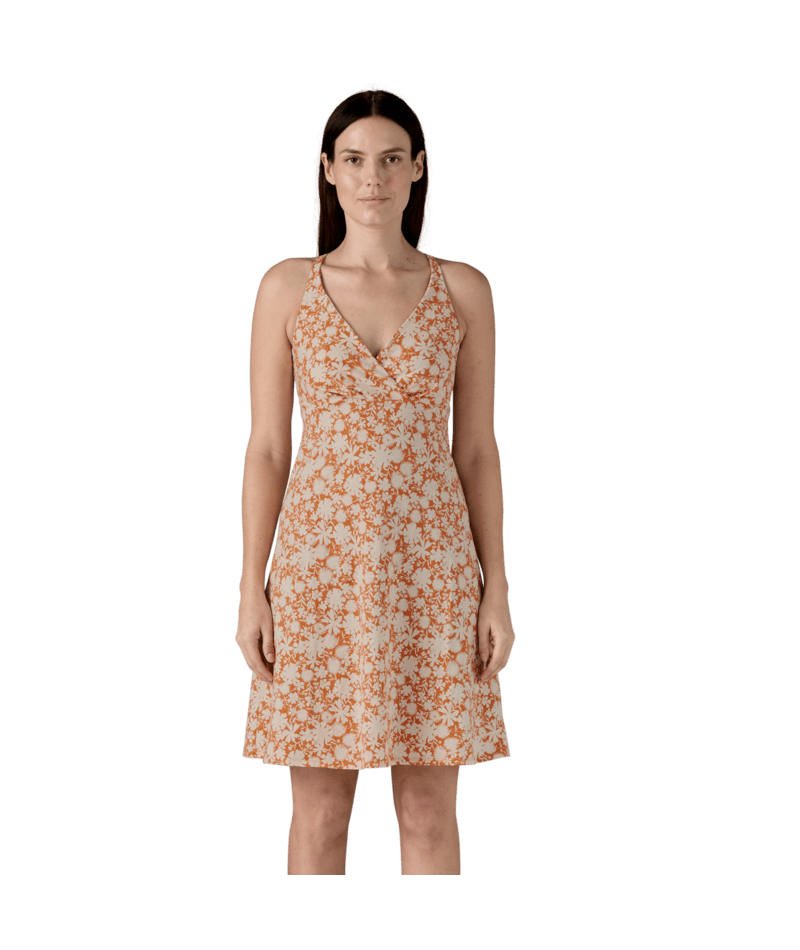 Patagonia W's Amber Dawn Dress - Way Back / Rock Melon