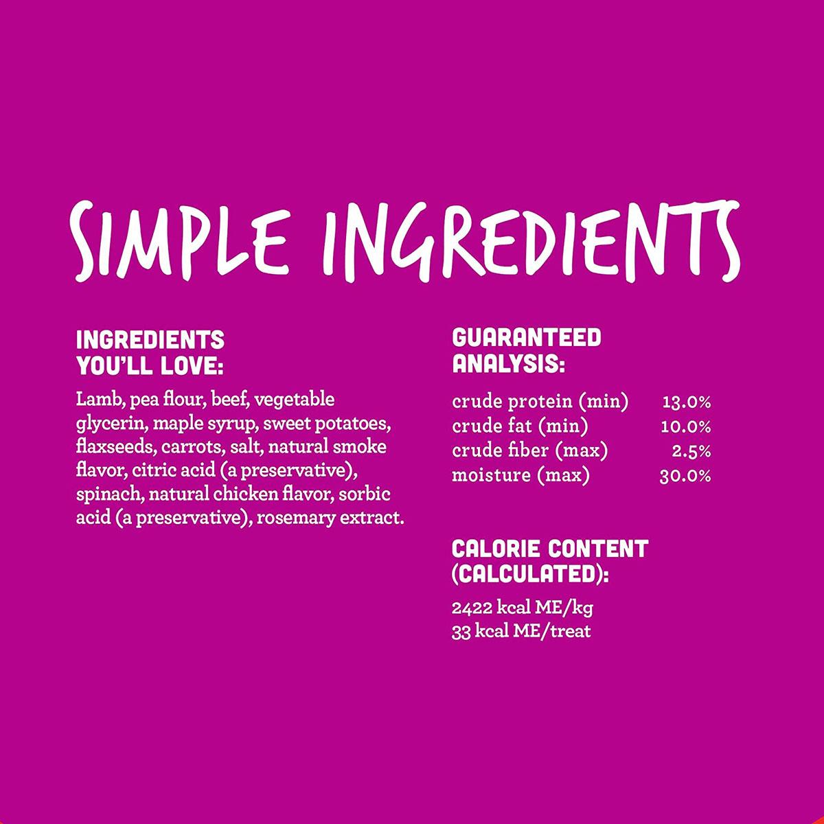 Cloudstar Wag More Bark Less Grain Free Lamb Meatballs - 14oz