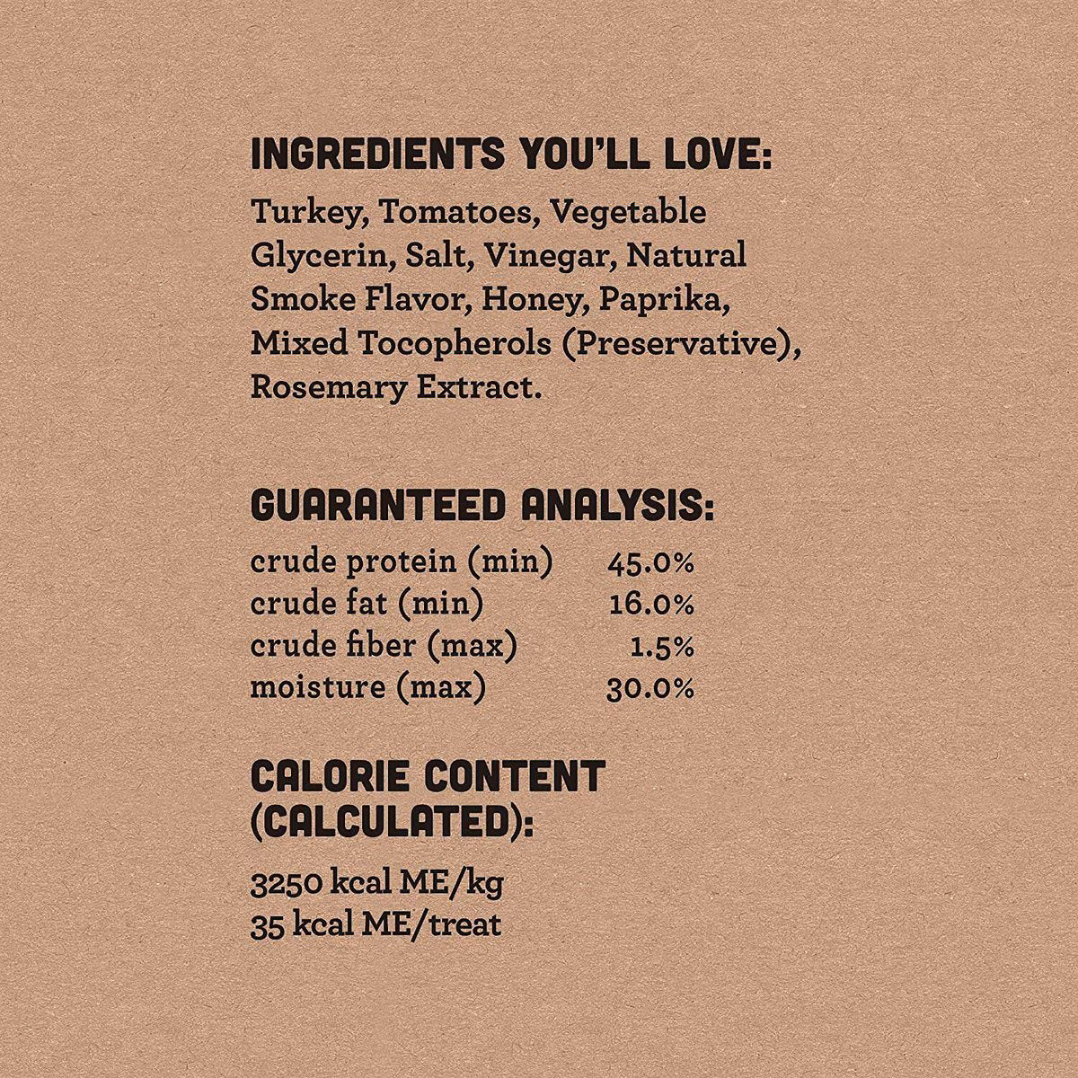 Cloudstar Wag More Bark Less Memphis Style BBQ Grilled Turkey Jerky Dog Treats - 10oz