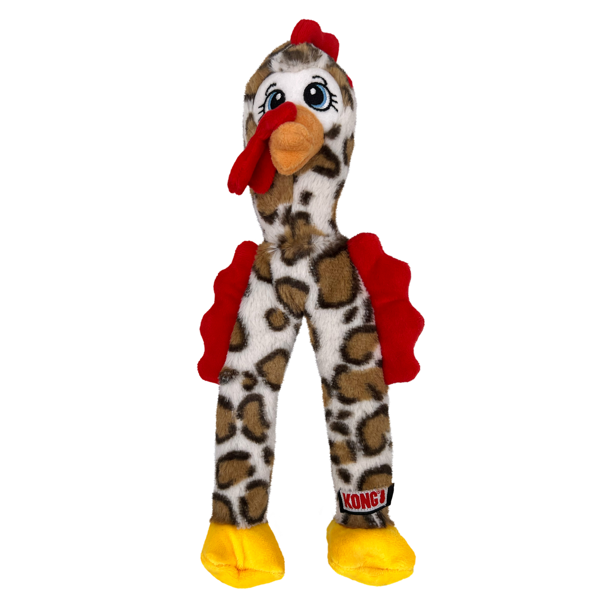 Kong Wishbone-Shaped Bird Plush Dog Toy - Medium