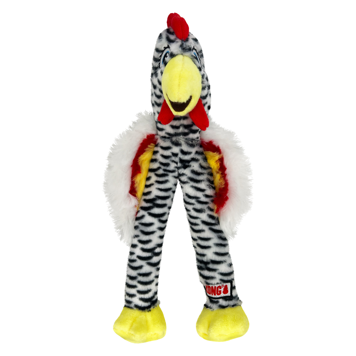 Kong Wishbone-Shaped Bird Plush Dog Toy - Medium