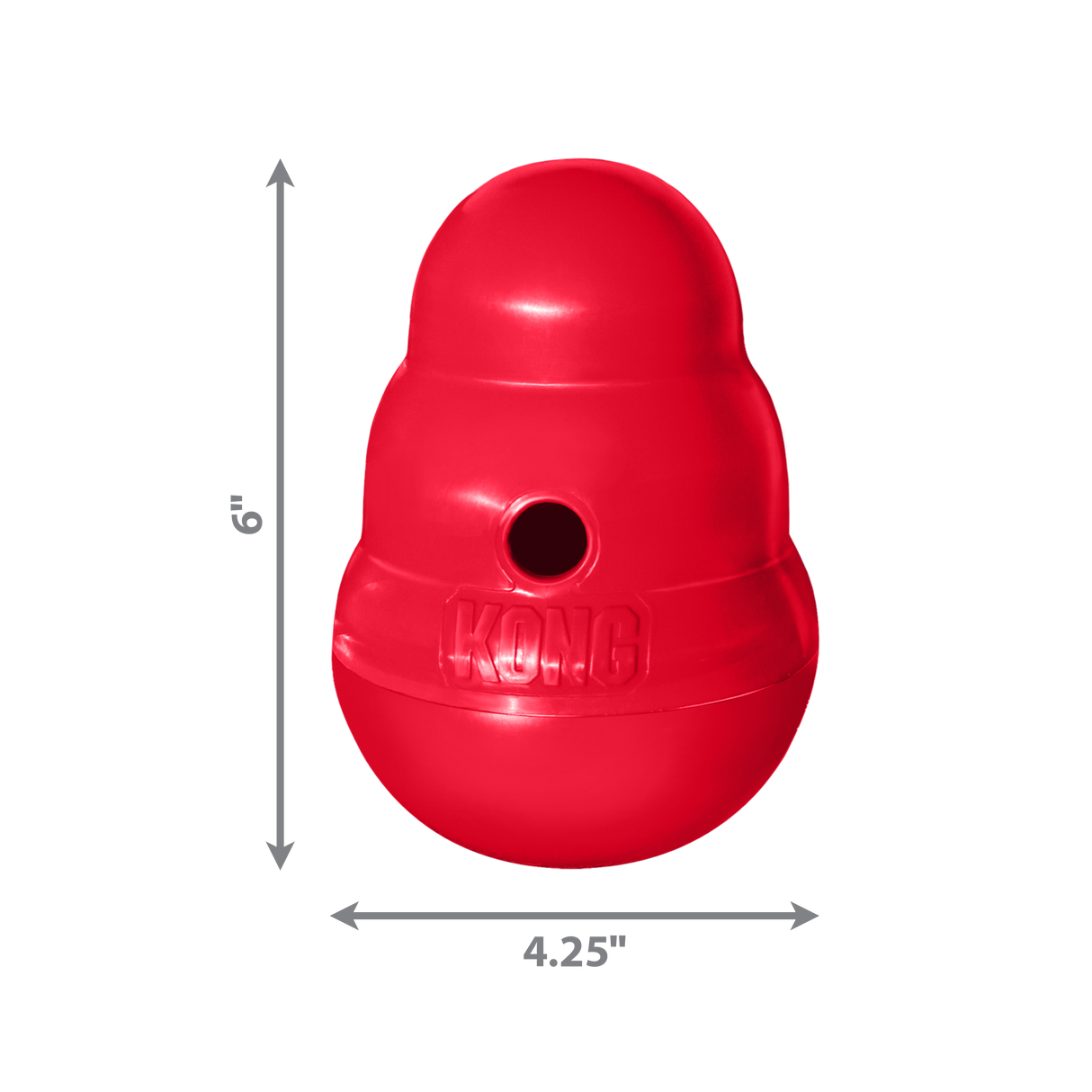 Kong Wobbler Food and Treat Dispenser Dog Toy - Small