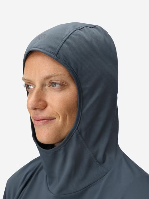 Marmot Womens AirExchange Hoody UPF 50 - Thunderhead