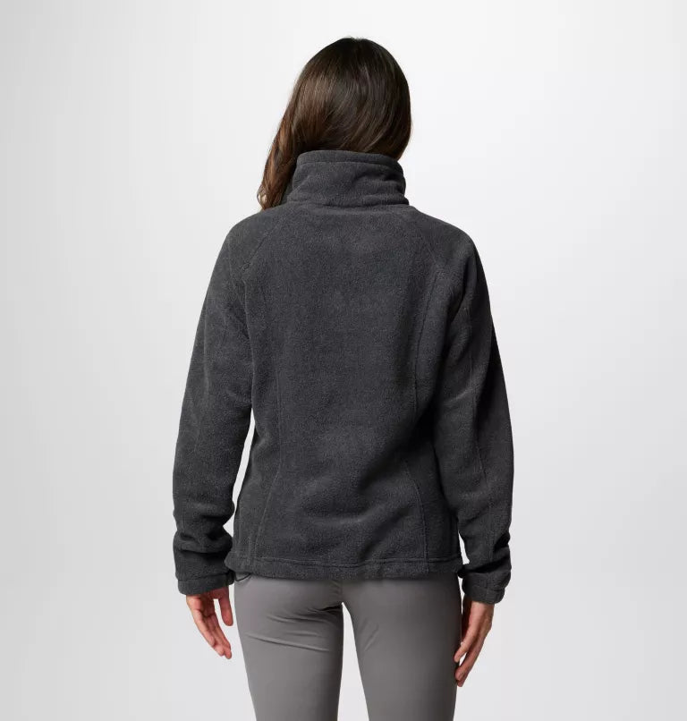 Columbia Womens Benton Springs Full Zip Fleece Jacket - Charcoal Heather