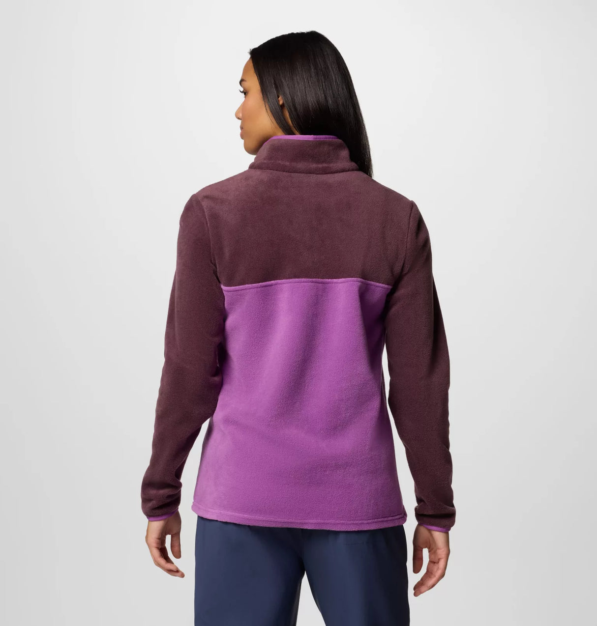 Columbia Womens Benton Springs Half Snap Pullover Fleece II - Razzle / Moonvista