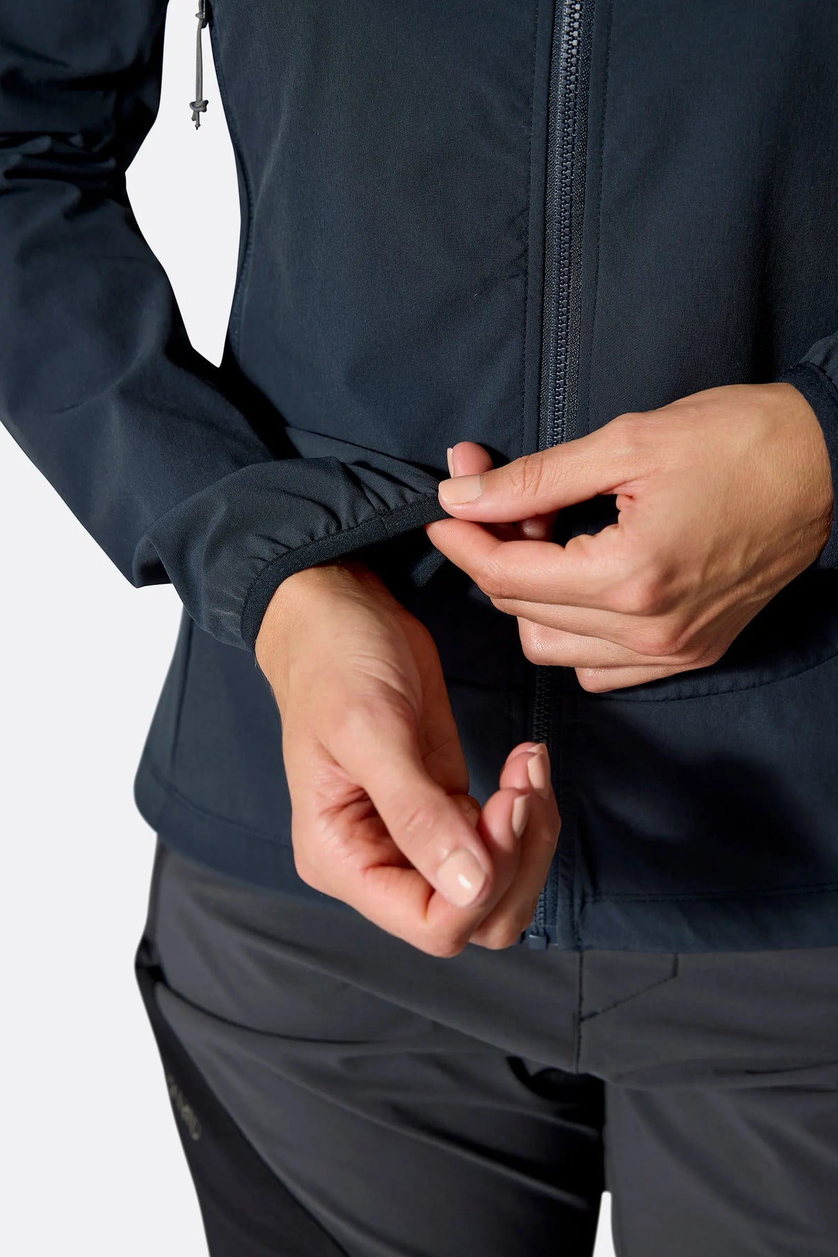 Rab Womens Borealis Hooded Jacket - Beluga