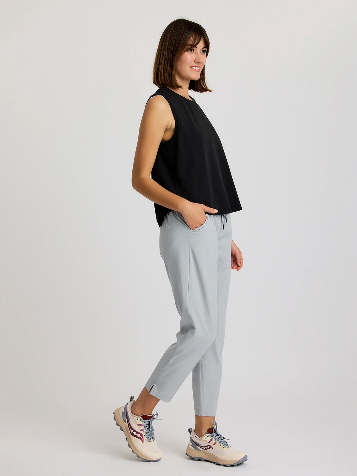 Free Fly Apparel Womens Breeze Drift Pant - Aspen Grey