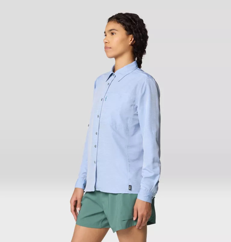 Mountain Hardwear Womens Canyon Long Sleeve - Deep Lake