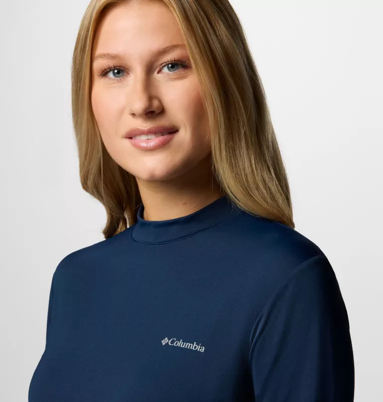 Columbia Womens Chill River Long Sleeve Shirt - Collegiate Navy