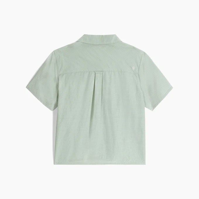 Royal Robbins Womens Desert Pucker Short Sleeve - Sage Leaf