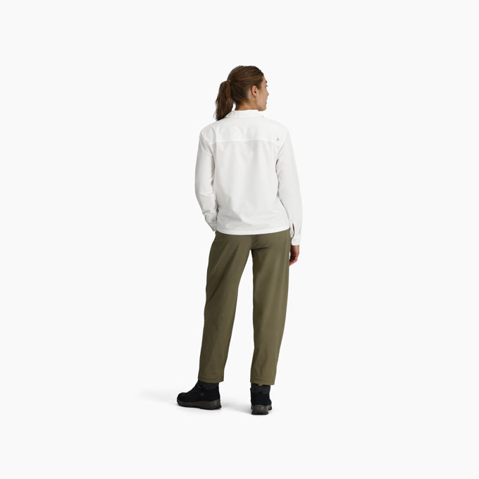 Royal Robbins Womens Expedition III Long Sleeve - White