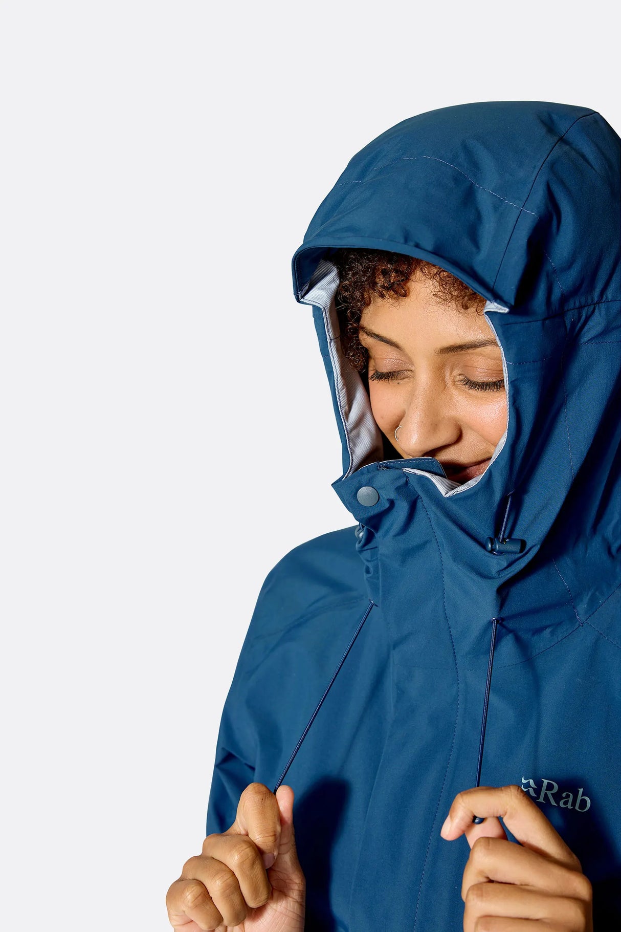 Rab Womens Firewall Waterproof Jacket - Tempest Blue
