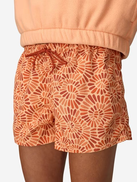 Marmot Womens Juniper Springs Quick-Dry Short 3in UPF 50 - Fresh Apricot Sunburst Fresh Apricot Sunburst / / 3in