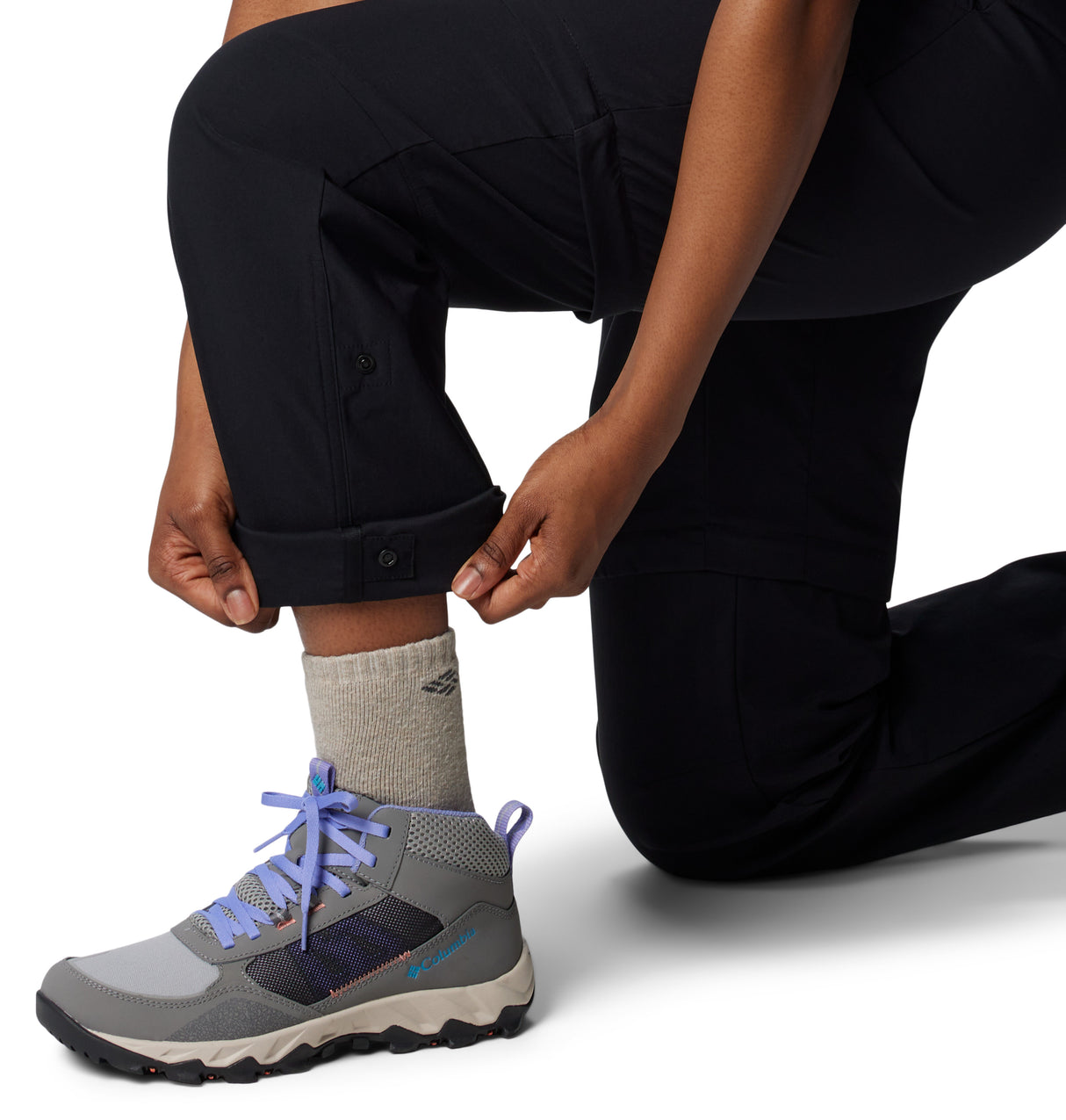 Columbia Womens Leslie Falls Convertible Pant - Black