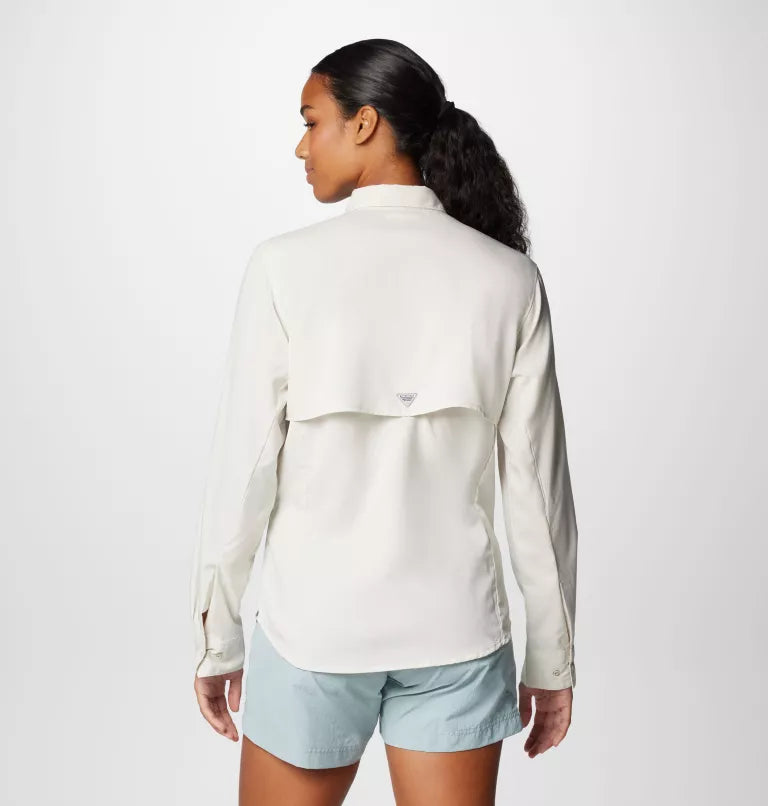 Columbia Womens PFG Tamiami II Long Sleeve Shirt - Stone