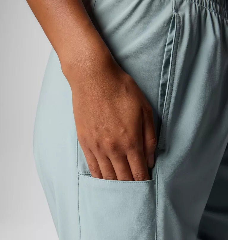 Columbia Womens PFG Uncharted Pull-On Pants - Crushed Blue