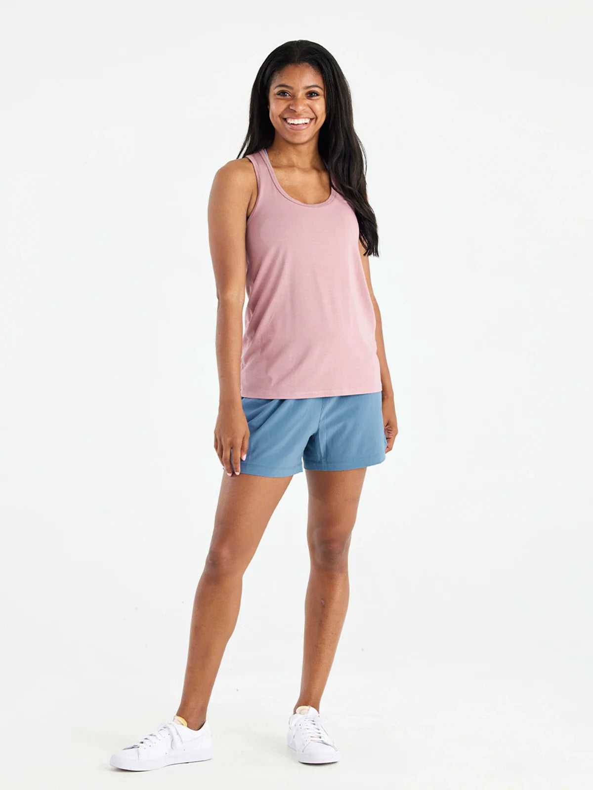 Free Fly Apparel Womens Pull-On Breeze Short - Pacific Blue