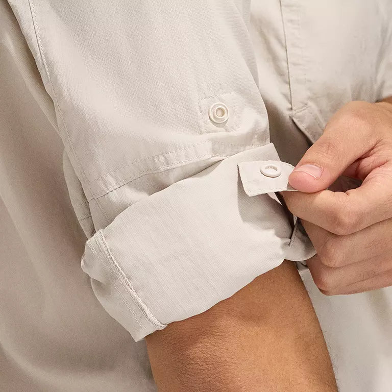 Columbia Womens Skien Valley Long Sleeve Shirt - Dark Stone