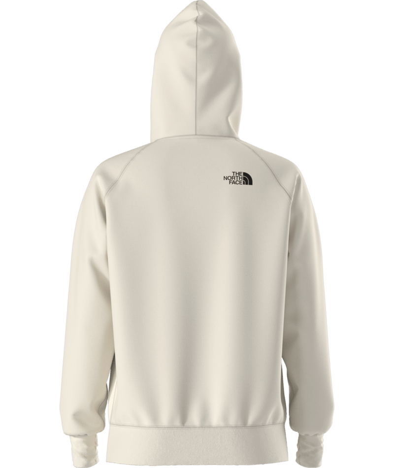 The North Face Womens Strange Colorful World Flower Graphic Hoodie - White Dune