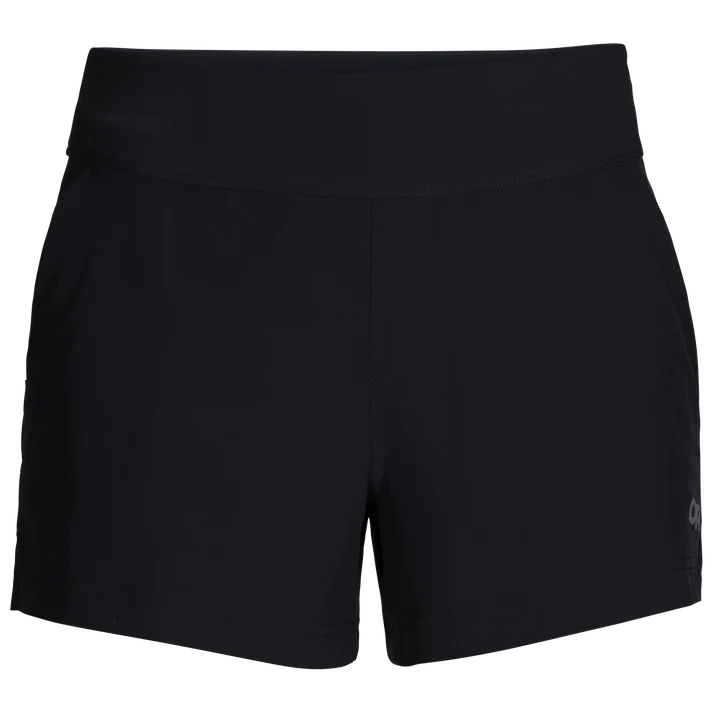 Outdoor Research Womens Swift Lite Hybrid Shorts - 3.5 - Black