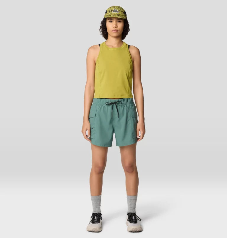 Mountain Hardwear Womens Trail Sender Short - Blue Pine