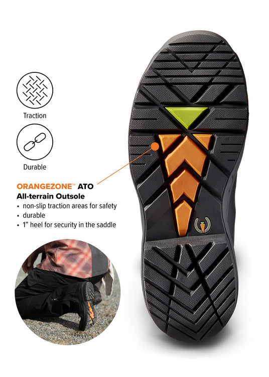 Kerrits Equestrian Apparel Woodstock Waterproof Barn Boot - Black Black