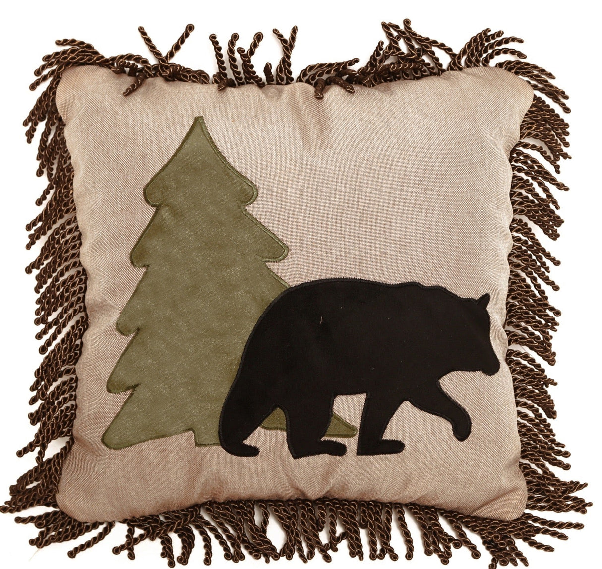 Carstens Inc Pillow Bear And Tree