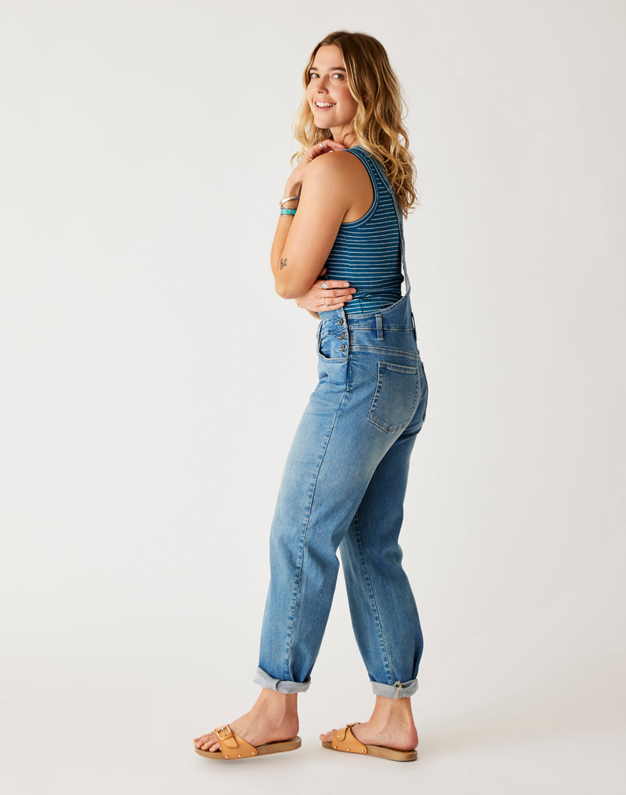 Carve Designs Jason Denim Overall - Blue Tide