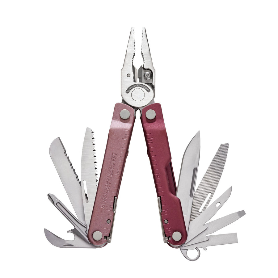 Leatherman Rebar Multi Tool Heathered Cranberry Hthr cranbry