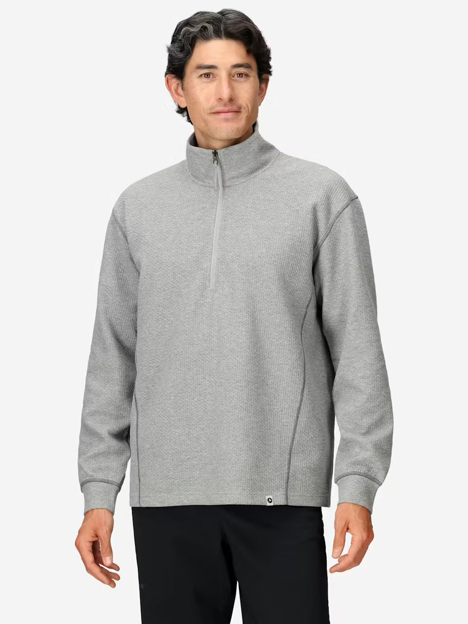 Marmot Mens Ridge Tech 1/2 Zip Grey heather
