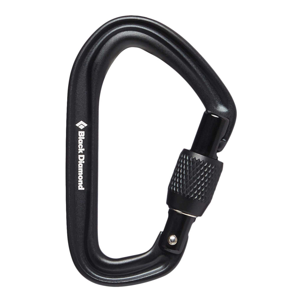 Black Diamond Equipm Hotforge Straight Gate Carabiner Black Black