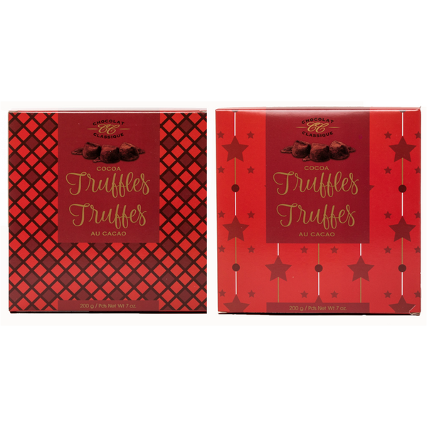 Chocolat Classique Chocolate Dusted Truffle Box