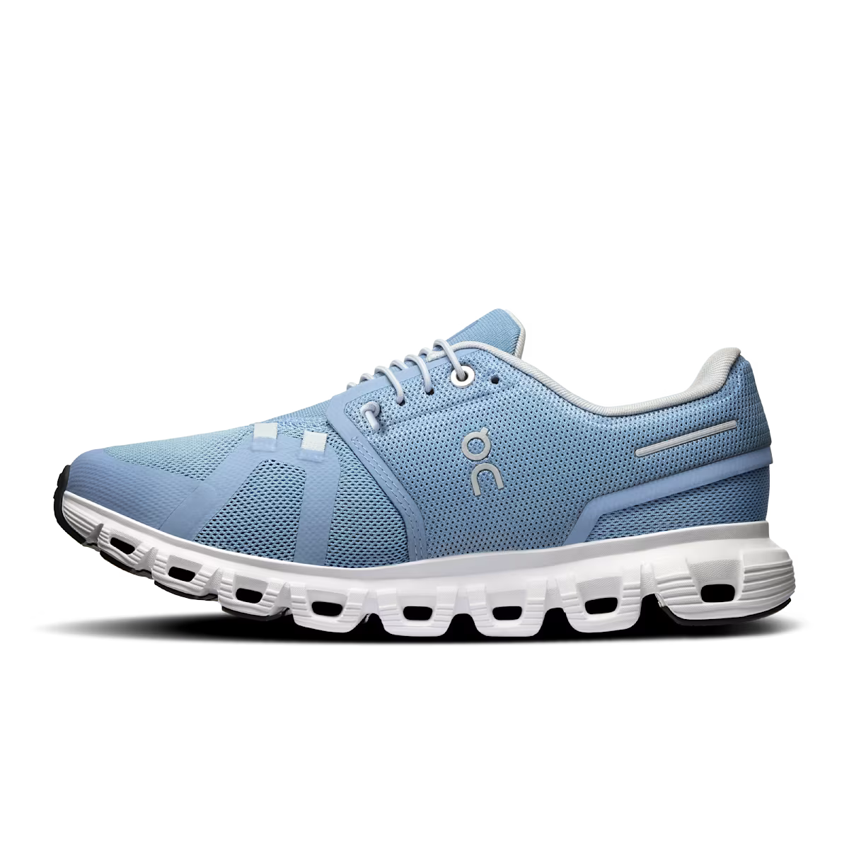 On Cloud Cloud 6 Womens Shoe Chambray/white