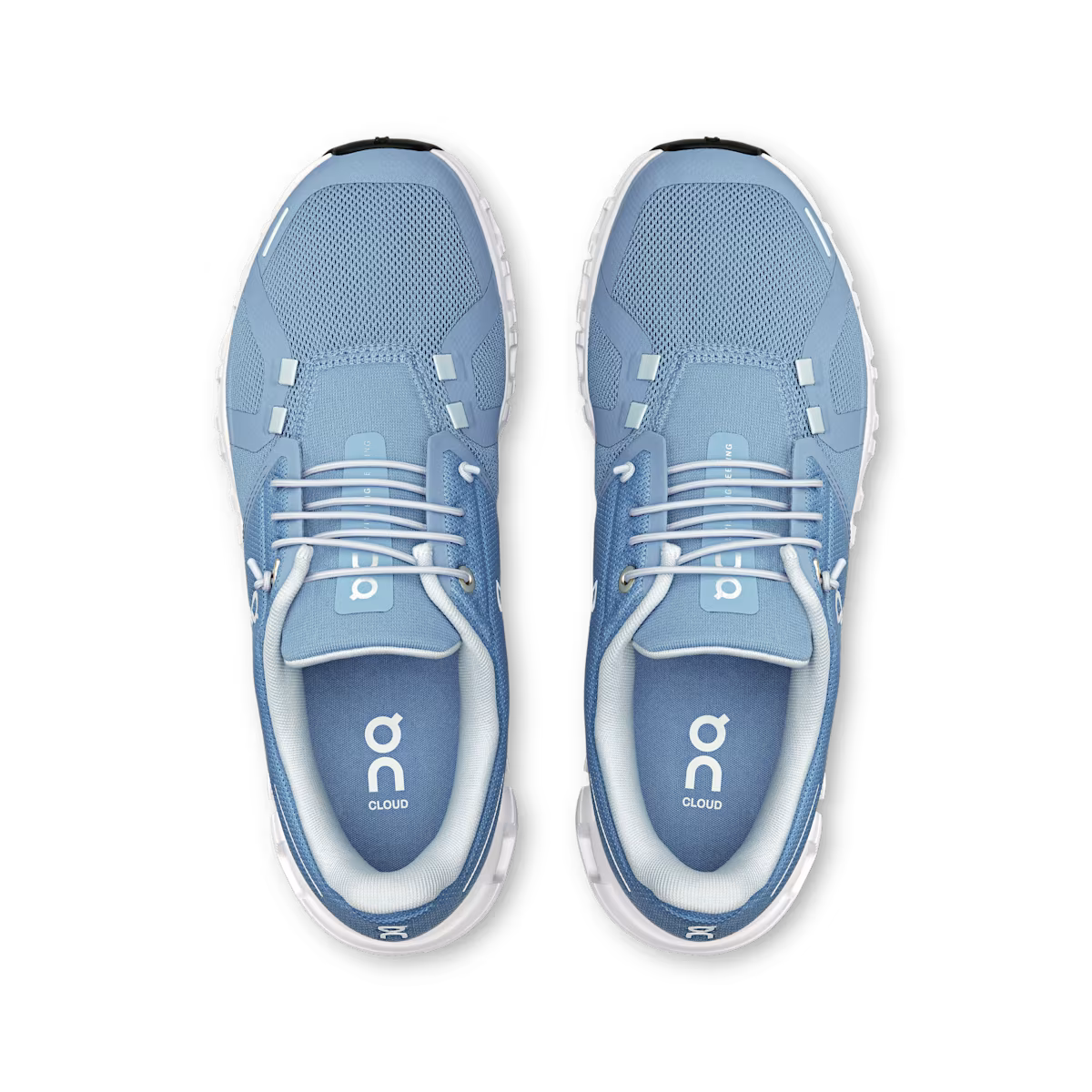 On Cloud Cloud 6 Womens Shoe Chambray/white