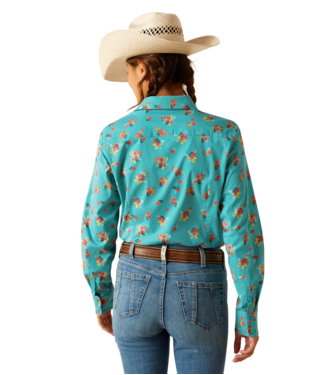 Ariat Kirby Stretch Shirt Esmerelda Print / / Regular