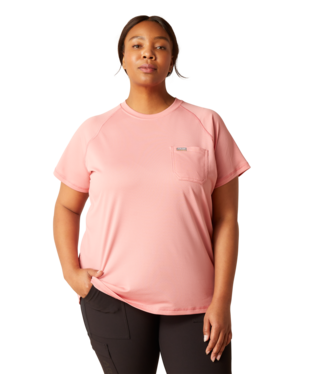 Ariat Rebar Heat Fighter T-Shirt Mauveglow / / Regular