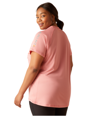 Ariat Rebar Heat Fighter T-Shirt Mauveglow / / Regular