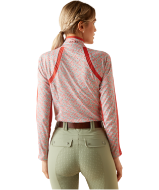 Ariat Sunstopper 3.0 1/4 Zip Baselayer Petals / / Regular