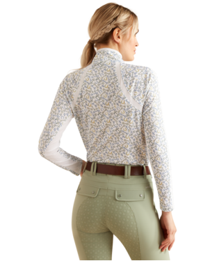 Ariat Sunstopper 3.0 1/4 Zip Baselayer White Bits / Shoes / / Regular