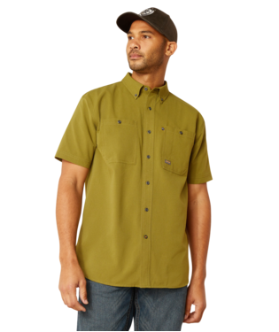 Ariat Rebar Made Tough 360 AirFlow Work Shirt Lichen / / Regular