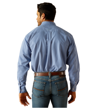 Ariat Wrinkle Free Rowan Classic Fit Shirt Regatta / / Tall