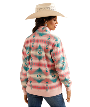 Ariat Ranger 1/2 Zip Sweatshirt Tiffany Print / / Regular
