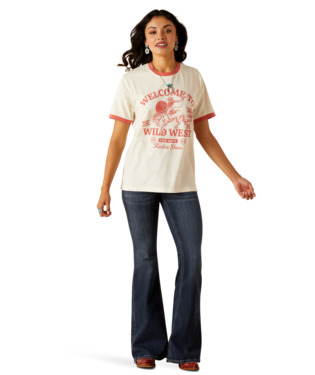 Ariat Wild West Show T-Shirt Coconut Milk / / Regular