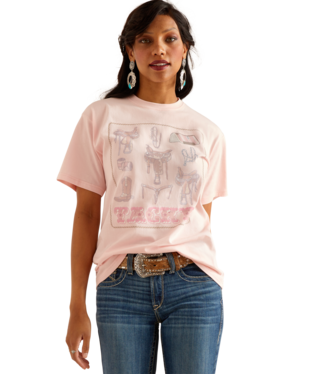 Ariat Tacky T-Shirt Blushing Rose / / Regular