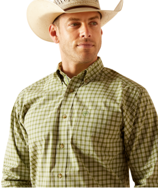 Ariat Pro Series Eilad Classic Fit Shirt Green / / Regular