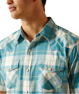 Ariat Harry Retro Fit Shirt Gasoline / / Regular